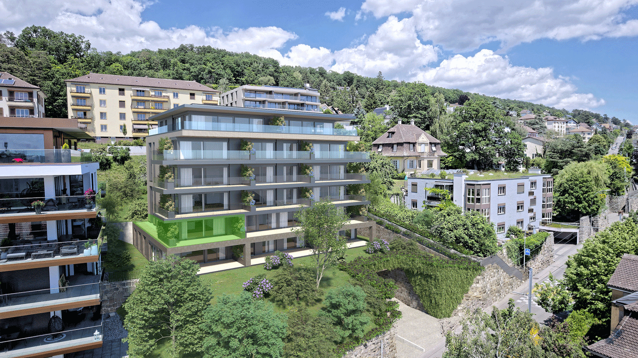 Alpes 7, votre nouveau projet à Neuchâtel