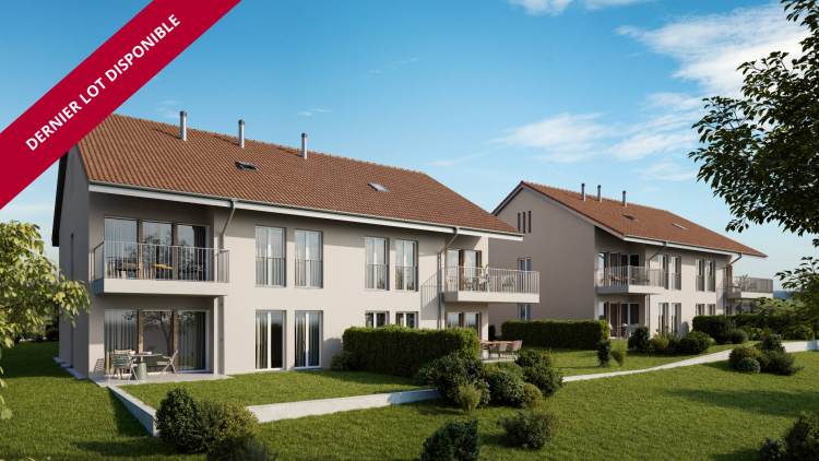 Dernier appartement : 4,5 pièces avec beau balcon !
