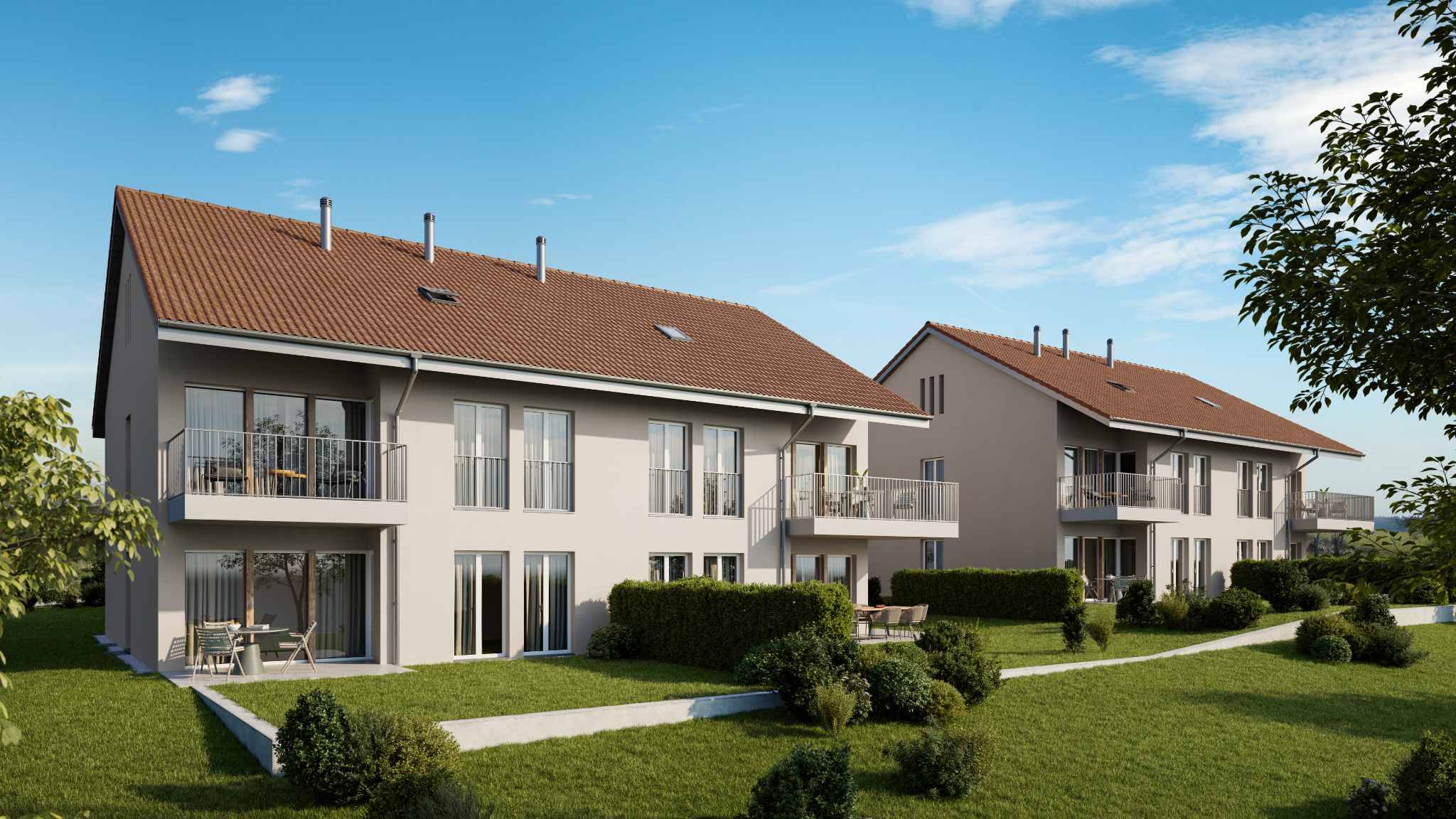 Nouvelle promotion à Corcelles-sur-Chavornay - 4.5 pièces en rez-de-jardin ! 