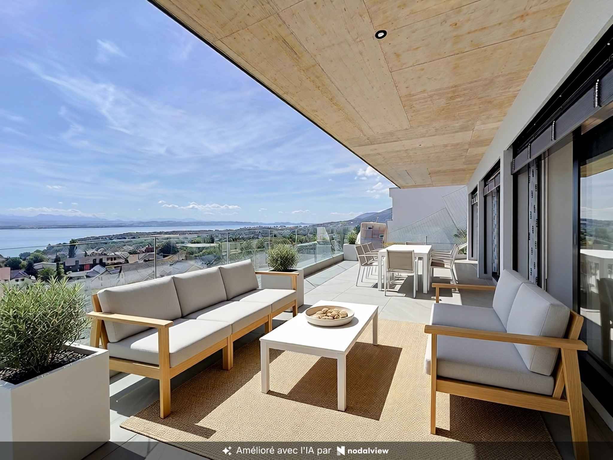 Appartement neuf de 3,5 pièces avec terrasse et vue panoramique