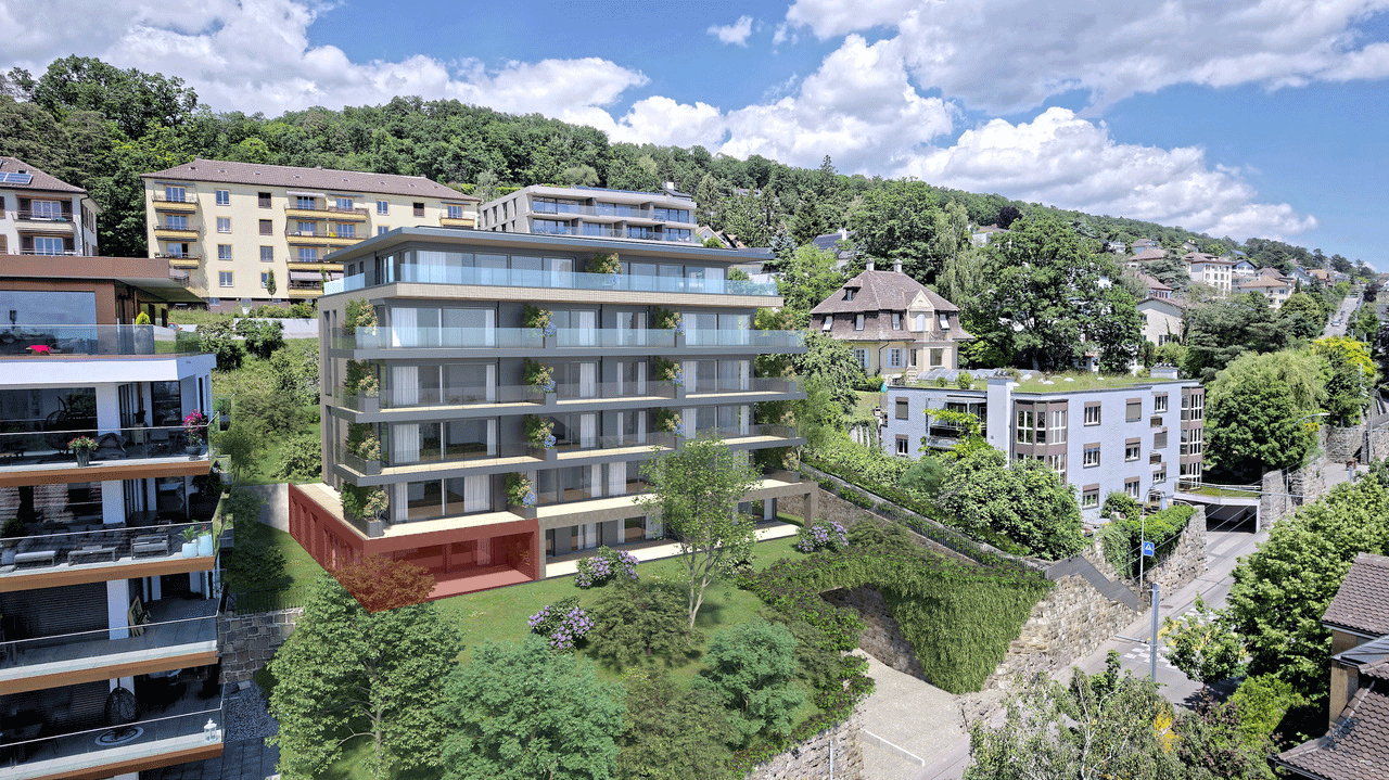 Alpes 7, votre nouveau projet à Neuchâtel
