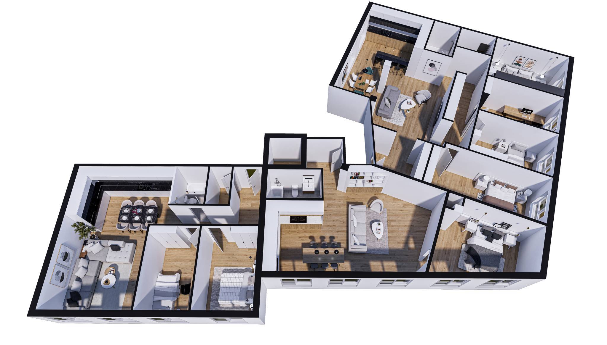 Superbe loft de 71m² en plein centre-ville