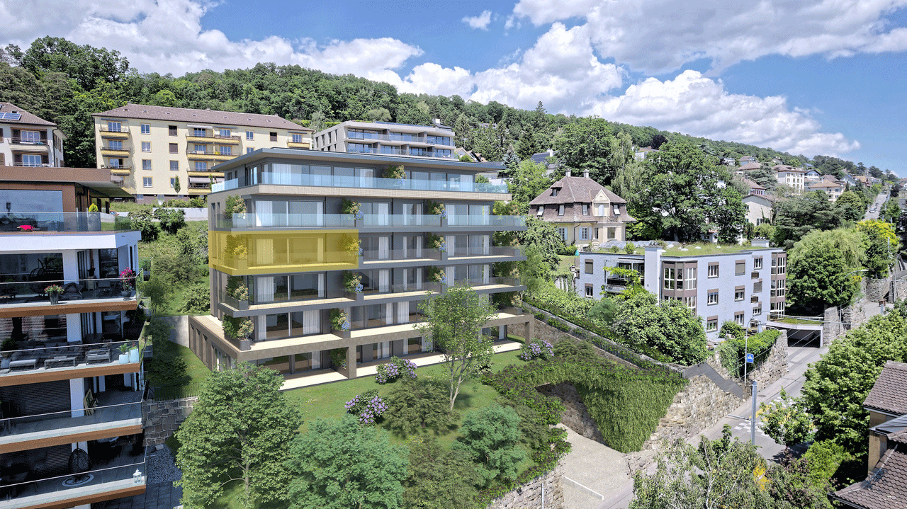 Alpes 7, votre nouveau projet à Neuchâtel