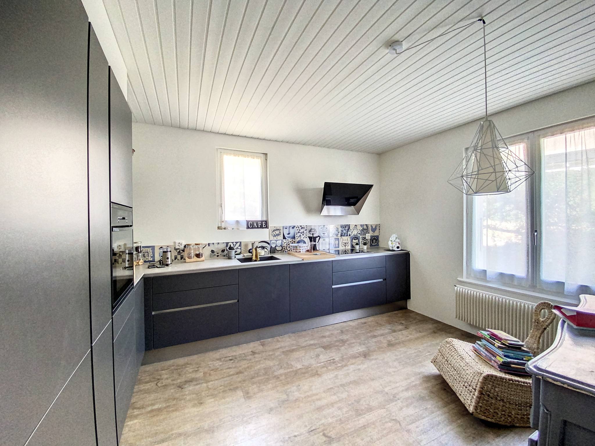 Superbe maison mitoyenne à Peseux avec vue sur le lac