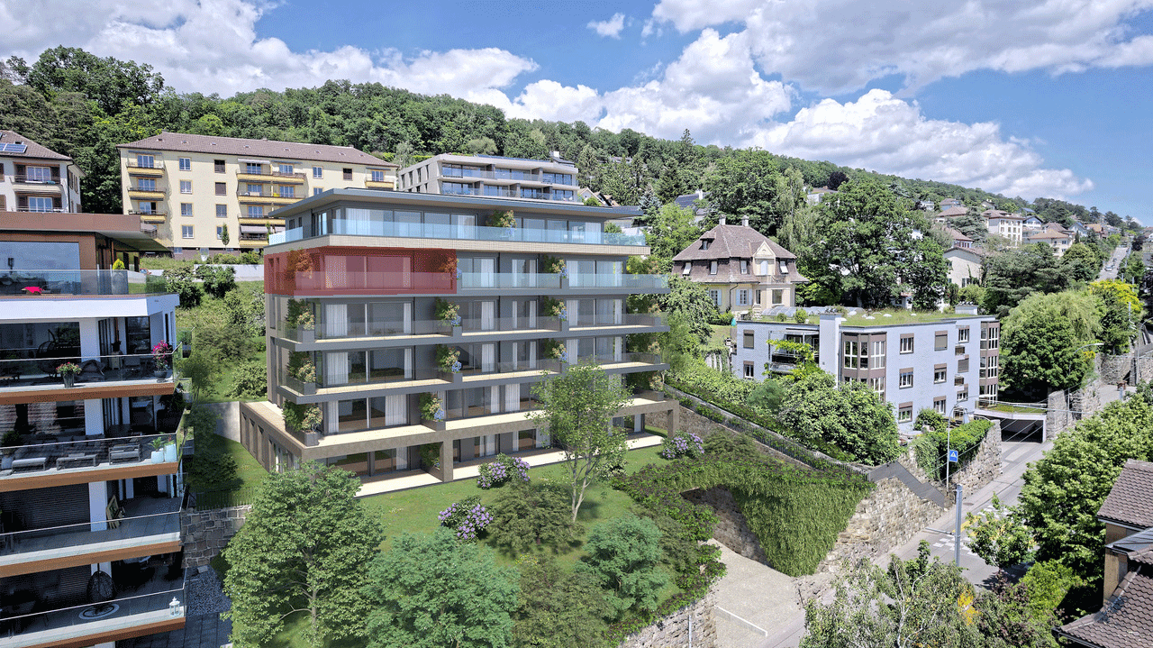 Alpes 7, votre nouveau projet à Neuchâtel