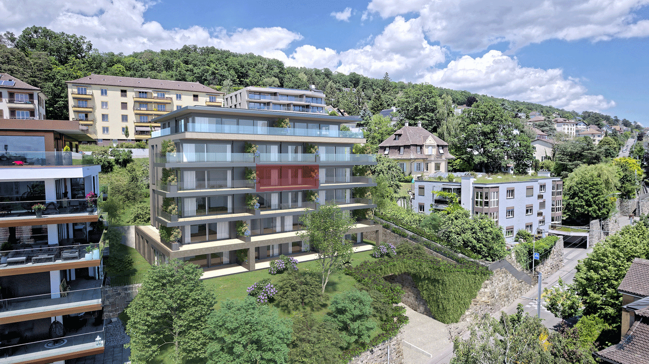 Alpes 7, votre nouveau projet à Neuchâtel