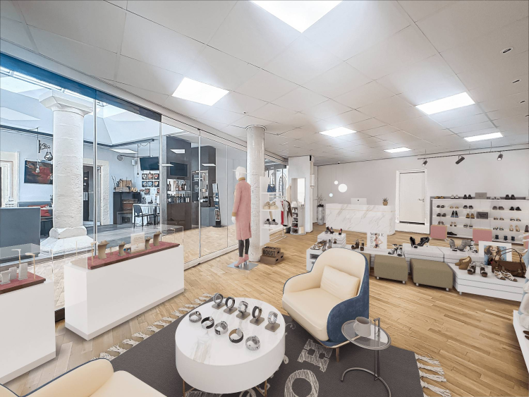 Magnifique arcade de 26 m2 à louer à l'hypercentre de Neuchâtel