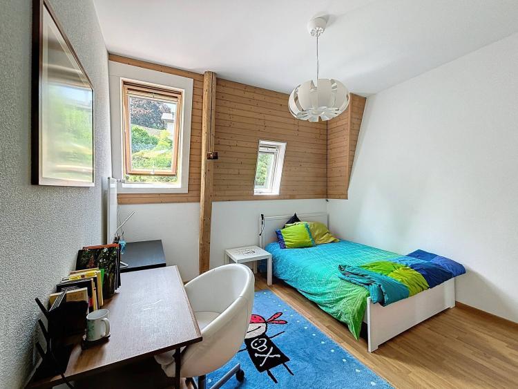 Duplex avec vue panoramique sur le lac et les Alpes