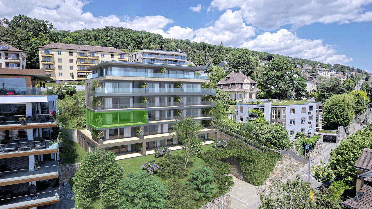 Alpes 7, votre nouveau projet à Neuchâtel