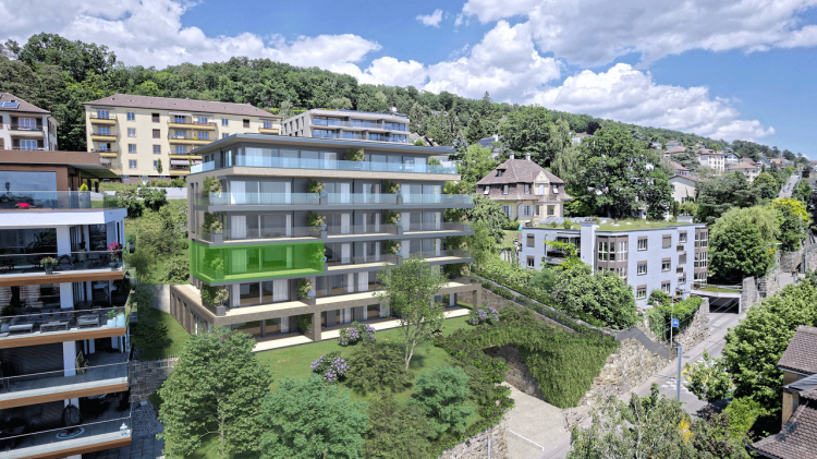 Alpes 7, votre nouveau projet à Neuchâtel